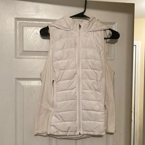 White Winter Vest